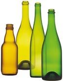 glass bottles